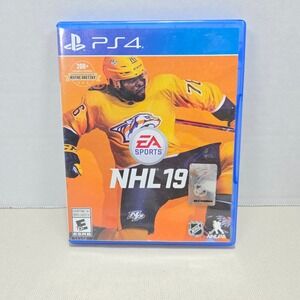 NHL 19 PS4 Game Playstation 4 Hockey Gretzky EA Sports‎ Video Game